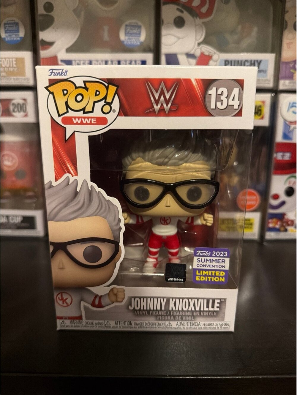 Funko Pop! WWE Johnny Knoxville (Convention Exclusive) 134